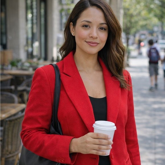 NKNY Jackets & Blazers - DKNY 100% Wool Blazer | Size 10 | Tailored Fitted Jacket | Classic Career Piece